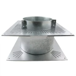 6 Inch (150mm) Twin Wall Flue Fire Stop Kit Unventilated(6 Inch 150mm Twin Wall Flue Fire Stop Kit Unvented)