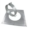 5 Inch (125mm) Twin Wall Ventilated Support Plate(5 Twin Wall Ventilated Support Plate) -Gr8fires c48q0536 2