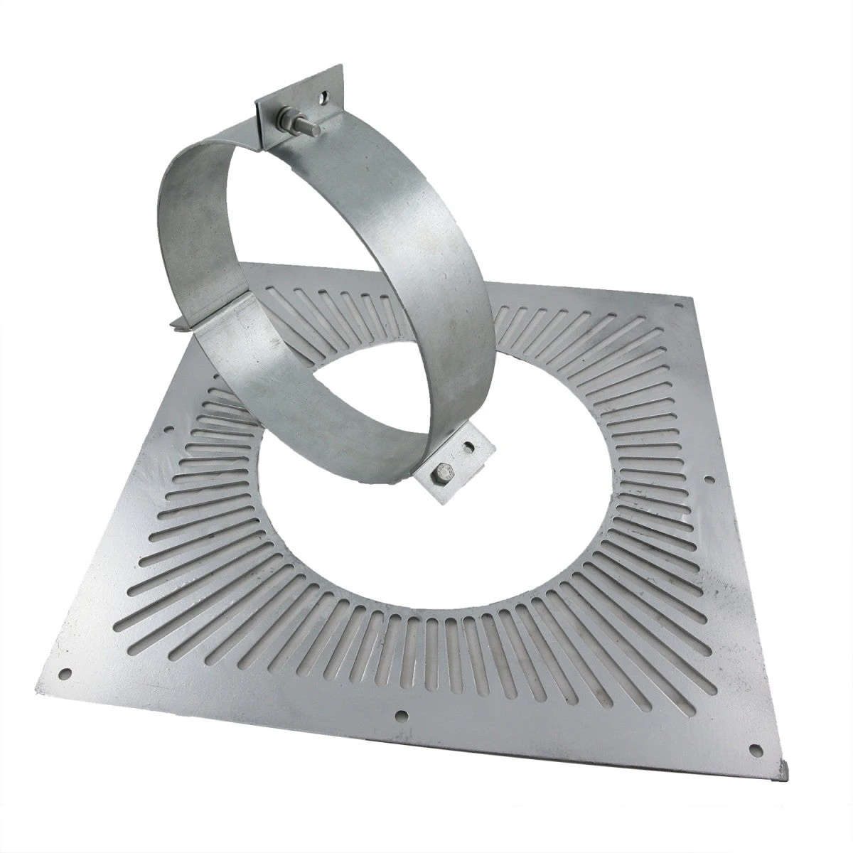 6 Inch Twin Wall Flue Vented Support Plate(6 Twin Wall Flue Ventilated 1) 3 6 Inch Twin Wall Flue Vented Support Plate(6 Twin Wall Flue Ventilated 1)