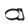 6 Inch (150mm)Black Twin Wall Wall Bracket Inc Locking Band(Vtec 6 Inch Twin Wall Wall Bracket 1) -Gr8fires c48q0554