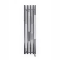 Terma Cane E Vertical Designer Electric Radiator - Anthracite 800w (390 X 1900mm)