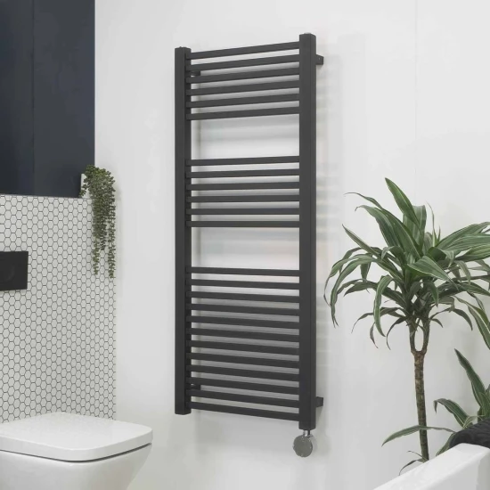 Ecostrad Cube IQ WiFi Electric Towel Rails - Anthracite 6 Ecostrad Cube IQ WiFi Electric Towel Rails - Anthracite - Image 4