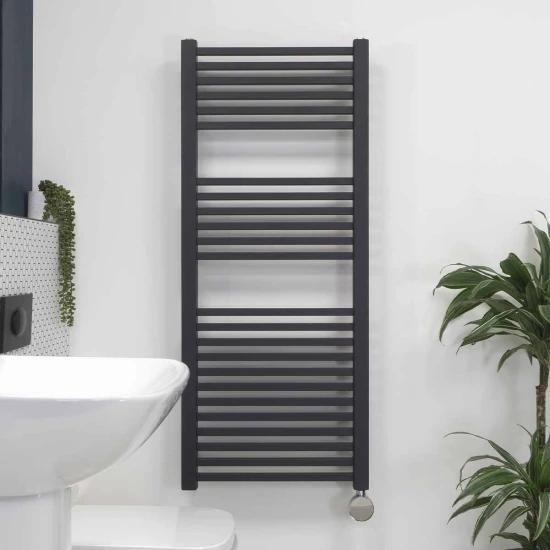 Ecostrad Cube IQ WiFi Electric Towel Rails - Anthracite 3 Ecostrad Cube IQ WiFi Electric Towel Rails - Anthracite