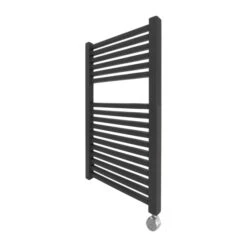 Ecostrad Cube Bluetooth Electric Towel Rail - Anthracite -Gr8fires cube bluetooth anthracite 500x800 angle 1