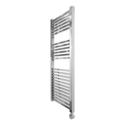 Ecostrad Cube Thermostatic Towel Rail - Chrome -Gr8fires cube thermostatic chrome 500x1200