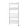 Ecostrad Fina-E Bluetooth Electric Towel Rail - White 300w (500 X 1100mm) -Gr8fires dec5b603 5eed 4211 9290 1fb835501b0e