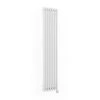 Terma Rolo E Vertical Designer Electric Radiator - White 1000w (480 X 1800mm) -Gr8fires ean 5901804743108 wlror180037 s916esmobp01electric radiator rolo room e 1800x370 white angled 2