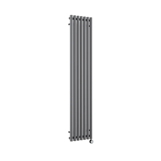 Terma Rolo E Vertical Designer Electric Radiators – Modern Grey - Image 2