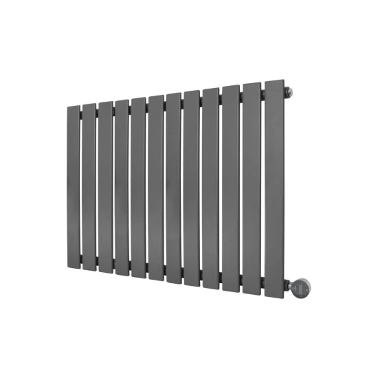 Ecostrad Ascoli IQ WiFi Designer Electric Radiator - Anthracite 800w (840 X 635mm)