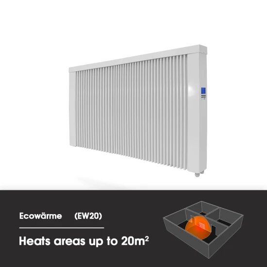 Ecostrad Ecowärme Electric Radiator - White 2000w 4 Ecostrad Ecowärme Electric Radiator - White 2000w - Image 2