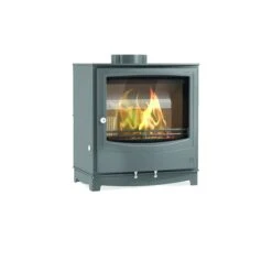 Arada Farringdon Large Eco Grey 12 KW Stove(Arada Farringdon Large Eco Grey 12 Kw Stove) -Gr8fires farringdon large eco grey flat cmyk