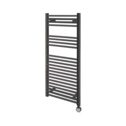 Ecostrad Fina-E Thermostatic Electric Towel Rail - Anthracite -Gr8fires fina e anthracite