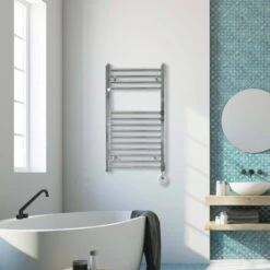 Ecostrad Fina-E Thermostatic Electric Towel Rail - Chrome 200w (400 X 700mm) 11 Ecostrad Fina-E Thermostatic Electric Towel Rail - Chrome 200w (400 X 700mm) -Gr8fires fina e 400x700 sun digital thermostat fe t 20 c lifestyle 1