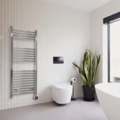 Ecostrad Fina-E IQ WiFi Electric Towel Rail - Chrome 300w (500 X 1100mm) 12 Ecostrad Fina-E IQ WiFi Electric Towel Rail - Chrome 300w (500 X 1100mm) -Gr8fires fina chrome 3