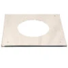 5 Inch (125mm) Twin Wall Flat Ceiling / Wall Plate(5 Inch Twin Wall Flat Ceiling Wall Plate) -Gr8fires flue ceiling ring 2