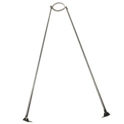 6 Inch (150mm)Black Twin Wall Roof Brace Kit(6 Inch Black Twin Wall Roof Brace Kit)