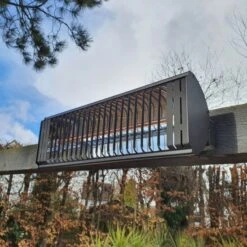 Ecostrad Heatglo Infrared Patio Heater - Black 2kW