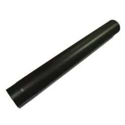 1 Metre Straight 4 Inch Plain Black Flue Section(1 Metre Straight 4 Inch Plain Black Flue Section)