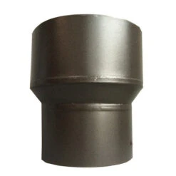 4 Inch To 5 Inch Black Flue Increaser(4 Inch To 5 Inch Black Flue Increaser)
