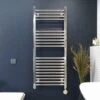 Ecostrad Fina-E IQ WiFi Electric Towel Rail - Chrome -Gr8fires iq