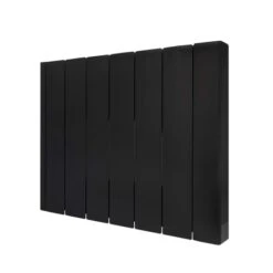 Ecostrad IQ Ceramic WiFi Controlled Electric Radiator - Black 1800w