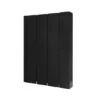 Ecostrad IQ Ceramic WiFi Controlled Electric Radiator - Black 500w -Gr8fires iq ceramic black 500w angled 01