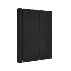 Ecostrad IQ Ceramic WiFi Controlled Electric Radiator - Black 500w -Gr8fires iq ceramic black 500w angled 02 1