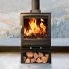 Arizona A05 5kW Eco Design Multi-Fuel Stove And Log Store(Copy Of Arizona A05 5kw Eco Design Multi Fuel Stove) -Gr8fires ivefinalcrop