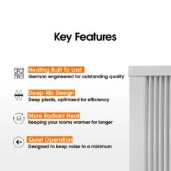 Technotherm KS TDI High Heat Retention Radiator - 2400w -Gr8fires ks tdi features tile 6