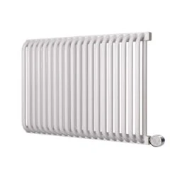 Terma Delfin E Designer Electric Radiator - White 800w (820 X 540mm)
