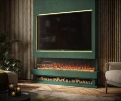 Ezee Glow Celestial 72" Electric Fire Self Build Media Wall Kit(Ezee Glow Celestial 72 Electric Fire Self Build Media Wall Kit) -Gr8fires media wall kit 3 1