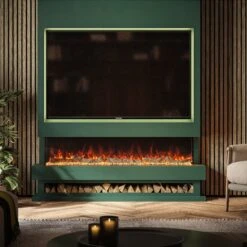 Ezee Glow Celestial 72" Electric Fire Self Build Media Wall Kit(Ezee Glow Celestial 72 Electric Fire Self Build Media Wall Kit)
