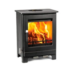 Mazona Ripley 4kW Multifuel Woodburning Stove, Freestanding, Eco Design Approved, Defra Approved(Mazona Ripley 4 Kw Ecodesign Ready Multi Fuel Wood Burning Stove)