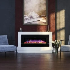 Ezee Glow Zara Black Electric Fire Suite(Ezee Glow Zara Black Electric Fire Suite) -Gr8fires micon surround the zara suite electric fireplace