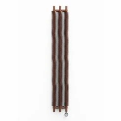 Terma Ribbon V E Vertical Designer Electric Radiator - Copper 600w