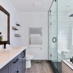 Ecostrad Scala Bluetooth Electric Towel Rail - Chrome 400w (500 X 800mm) -Gr8fires scala bluetooth chrome 500x800 lifestyle 1