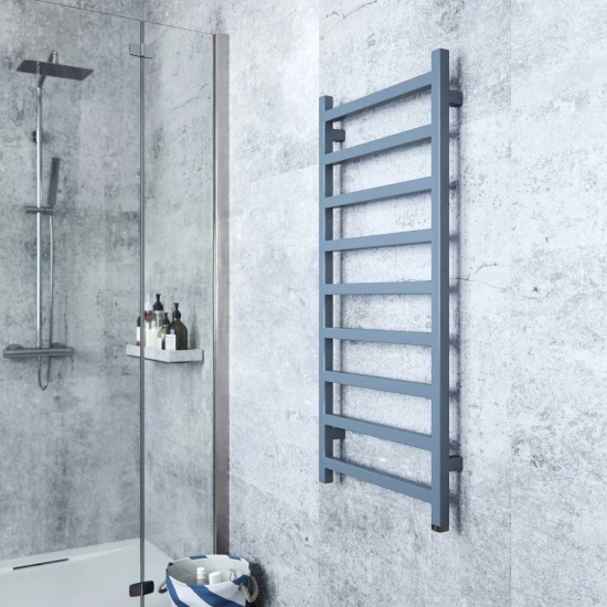 Terma Simple ONE Designer Electric Towel Rails - Blue 3 Terma Simple ONE Designer Electric Towel Rails - Blue
