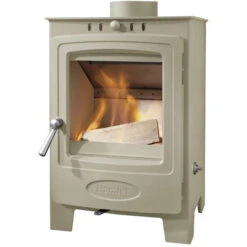 Arada Hamlet Solution 5 Compact Straw Stove, Multi Fuel Wood Burning, Freestanding (S4) Ecodesign Approved, Defra Approved(Arada Hamlet Solution 5 Compact Straw Stove Multi Fuel Wood Burning Freestanding S4 Ecodesign Approved Defra Approved)
