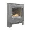 Arada Hamlet Solution 5kW Graphite Stove, Multi Fuel, Wood Burning, Inset 5 (S4), Ecodesign Approved, Defra Approved(Arada Hamlet Solution 5kw Graphite Stove Multi Fuel Wood Burning Inset 5 S4 Ecodesign Approved Defra Approved Copy Copy) -Gr8fires solution 5 inset Graphite 1