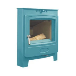 Arada Hamlet Solution 5kW Miami Blue Stove, Multi Fuel, Wood Burning, Inset 5 (S4), Ecodesign Approved, Defra Approved(Arada Hamlet Solution 5kw Miami Blue Stove Multi Fuel Wood Burning Inset 5 S4 Ecodesign Approved Defra Approved Copy)