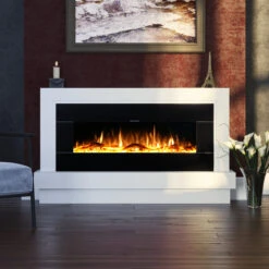 Ezee Glow Zara Black Electric Fire Suite(Ezee Glow Zara Black Electric Fire Suite)