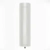 Terma Triga E AW Vertical Designer Electric Radiator - Curved White 1200w (430 X 1700mm)