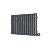 Terma Triga Designer Electric Radiator - Anthracite 600w (880 X 560mm) -Gr8fires triga modern grey horizontal 15 2