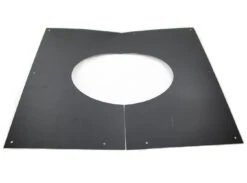 5 Inch (125mm) Black Twin Wall Decorative Wall / Ceiling Plate(5 Inch Black Twin Wall Decorative Wall Ceiling Plate)