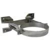 6 Inch (150mm) Twin Wall Adjustable Wall Bracket 210-310mm Inc Locking Band(Mi Kc Twin Wall 5 Inch 210 420mm Wall Band 3) -Gr8fires tws6eawb